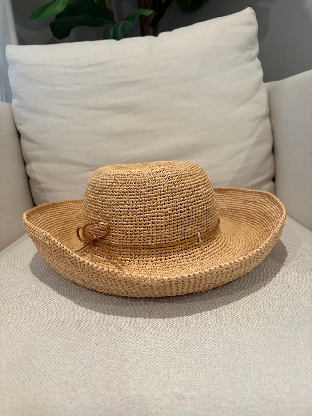 Hat Attack 100% Raffia Floppy Sun Hat — Madagascar
